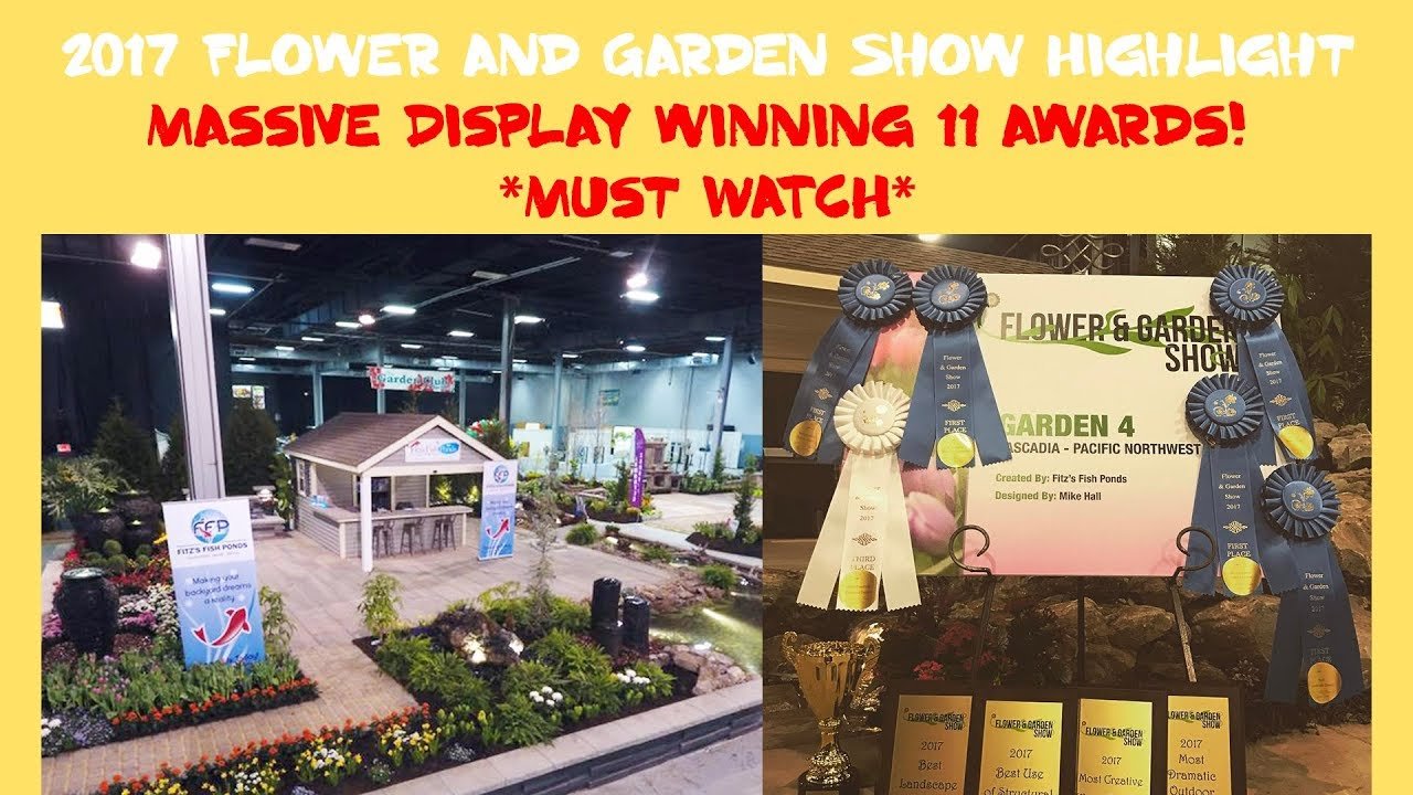 nj flower and garden show awards fitz's fish ponds as top winner