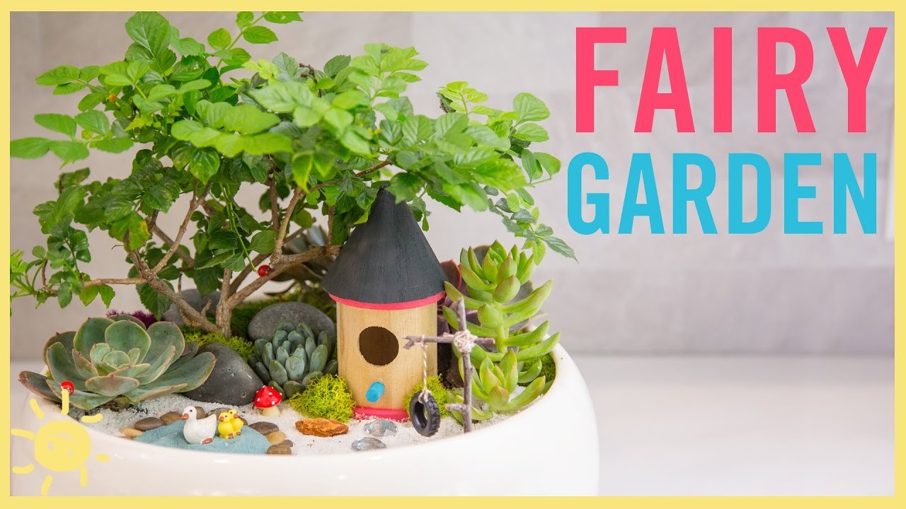 diy | how to make a fairy garden