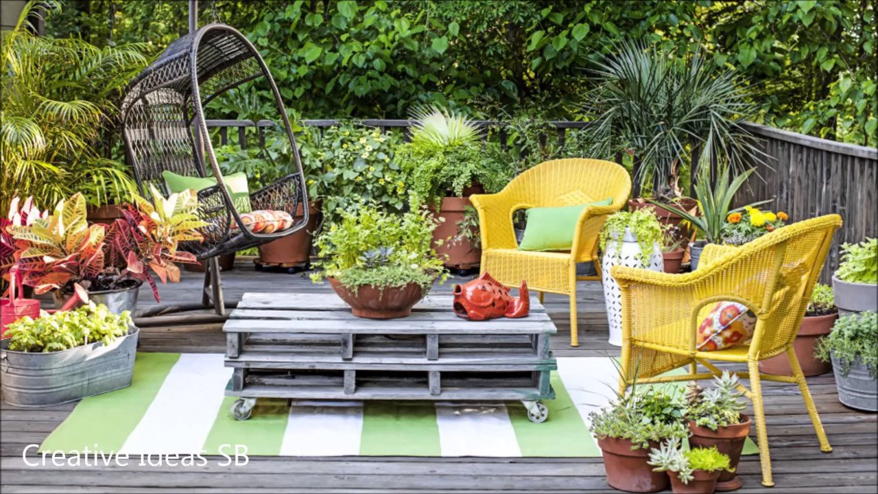 40 small garden and flower design ideas 2017 - amazing small garden house  decoration part.1 -newest