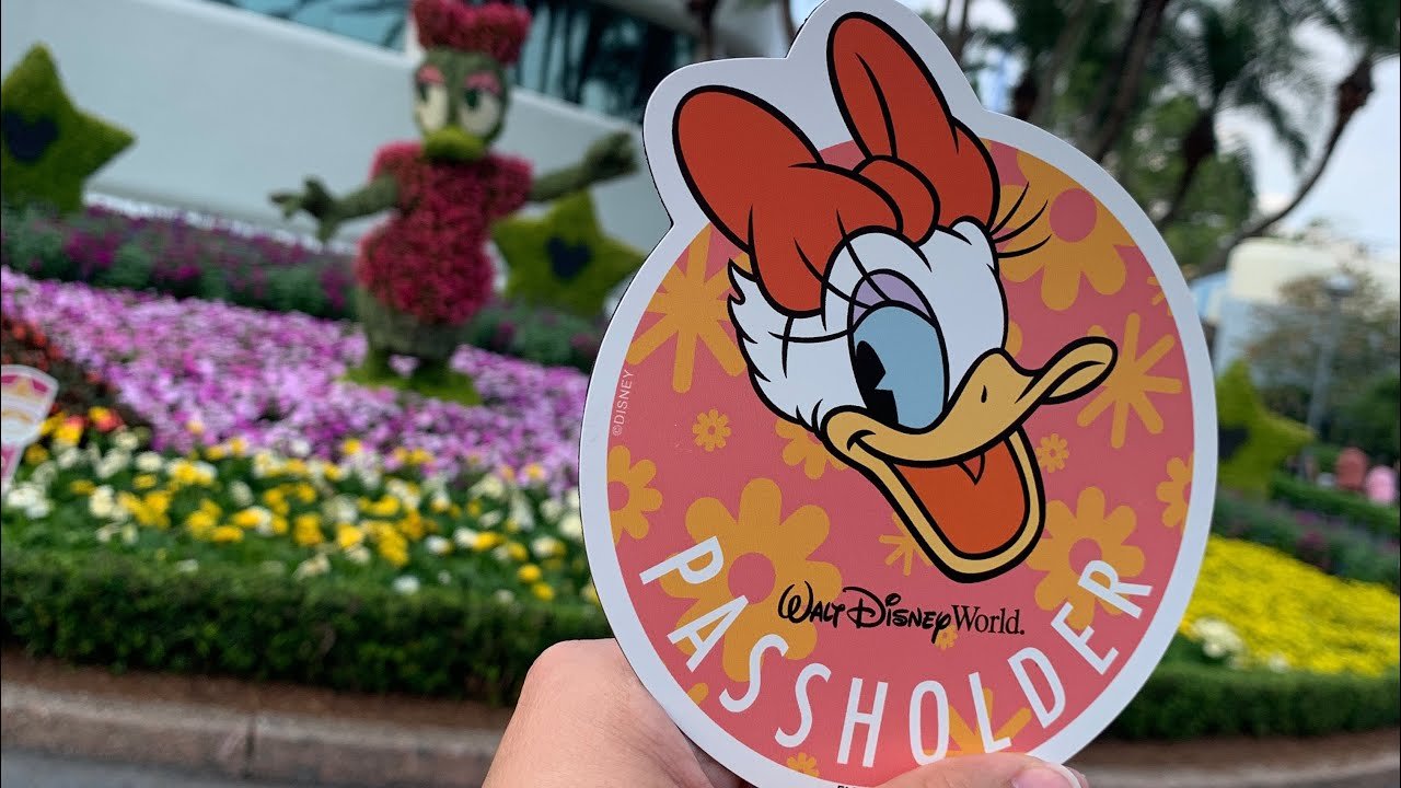 epcot flower & garden festival | daisy annual passholder magnet