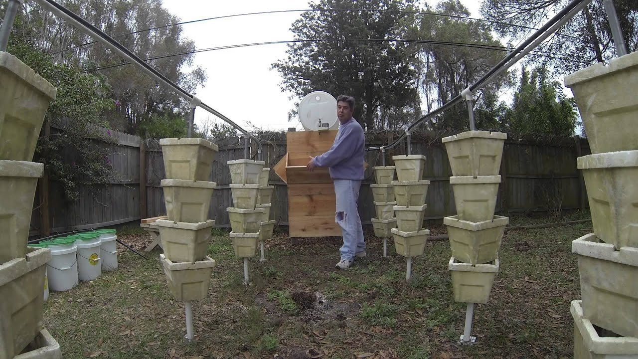 Built a Water Tower for the Vertigro Micro-Drip Hydroponic ...