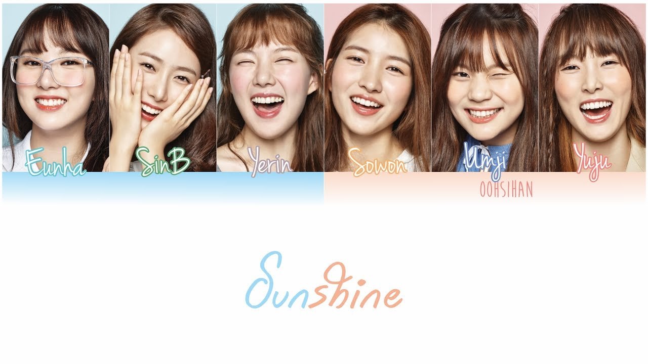 lirik lagu gfriend - sunshine - wattpad