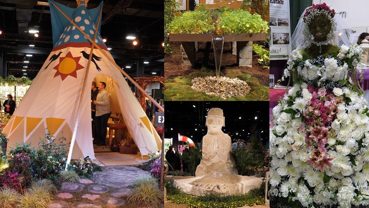 boston flower & garden show 2018 - 4k 60p panasonic gh5