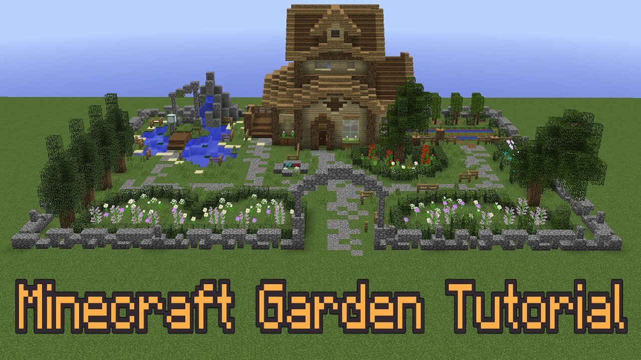 how to improve your minecraft garden!