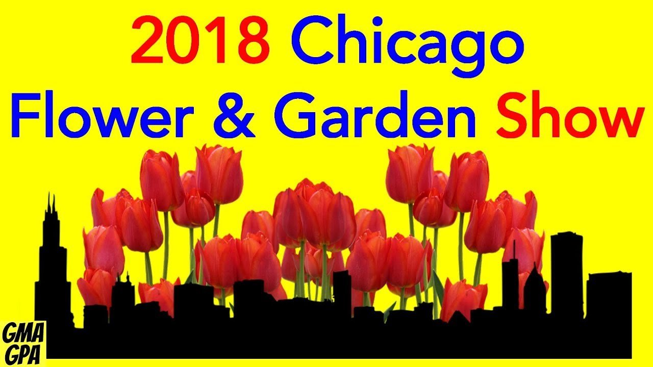 chicago flower & garden show 2018 - navy pier - gardening, landscaping,  butterflies, cockroach races