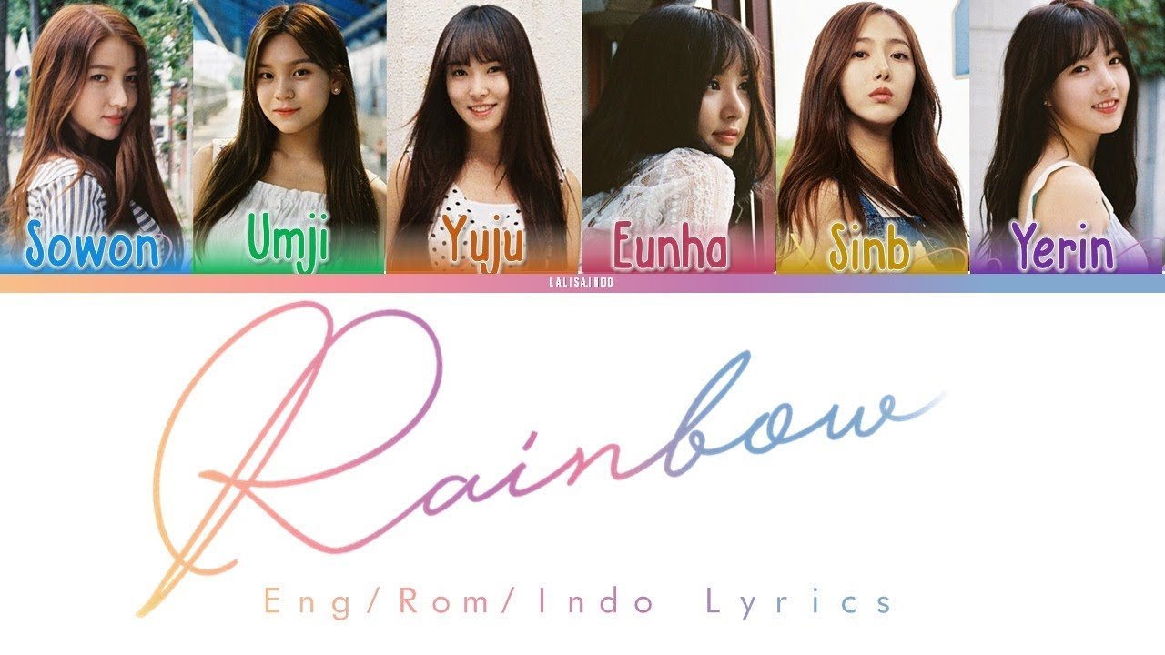gfriend - rainbow lyrics (indosub)