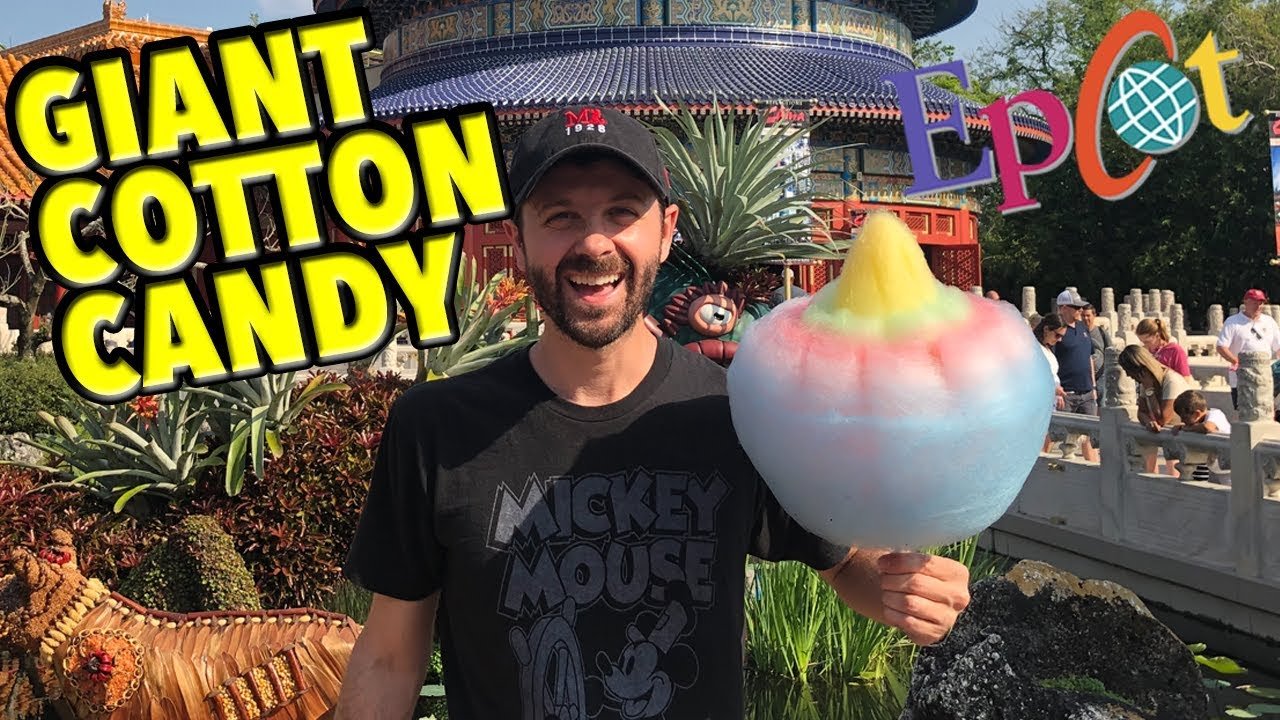 epcot chinese cotton candy - flower & garden festival 2019