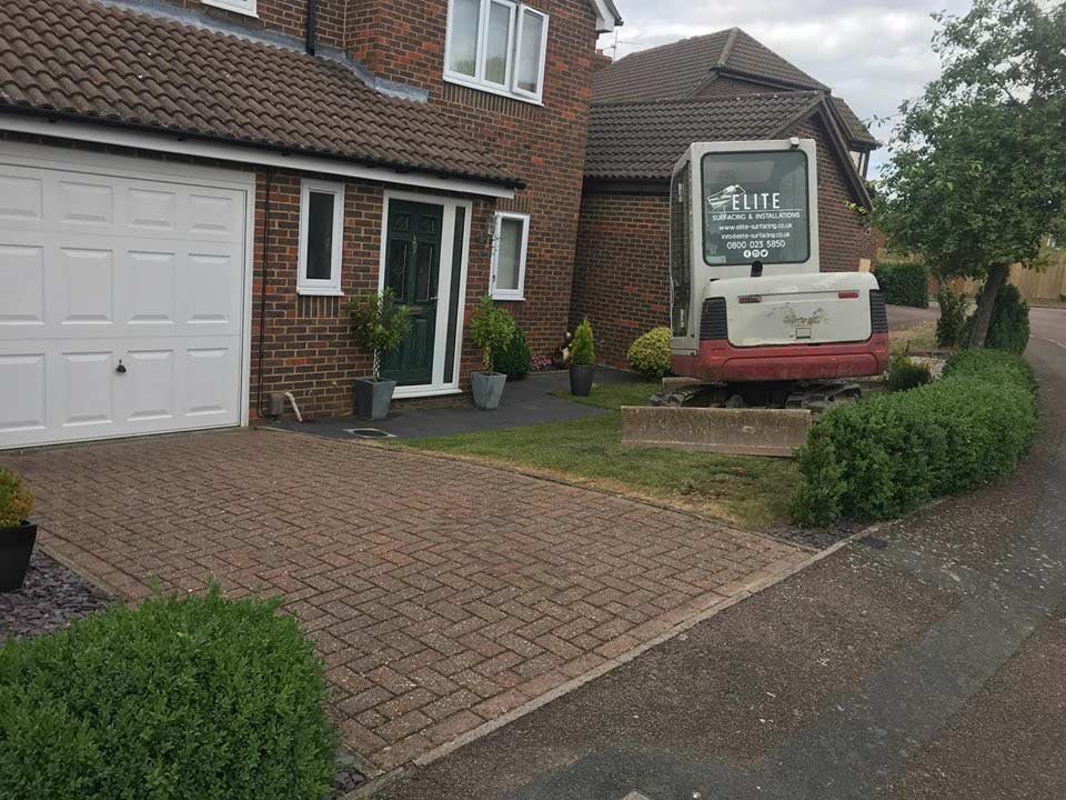 kettering | resin bound driveway and landscaping