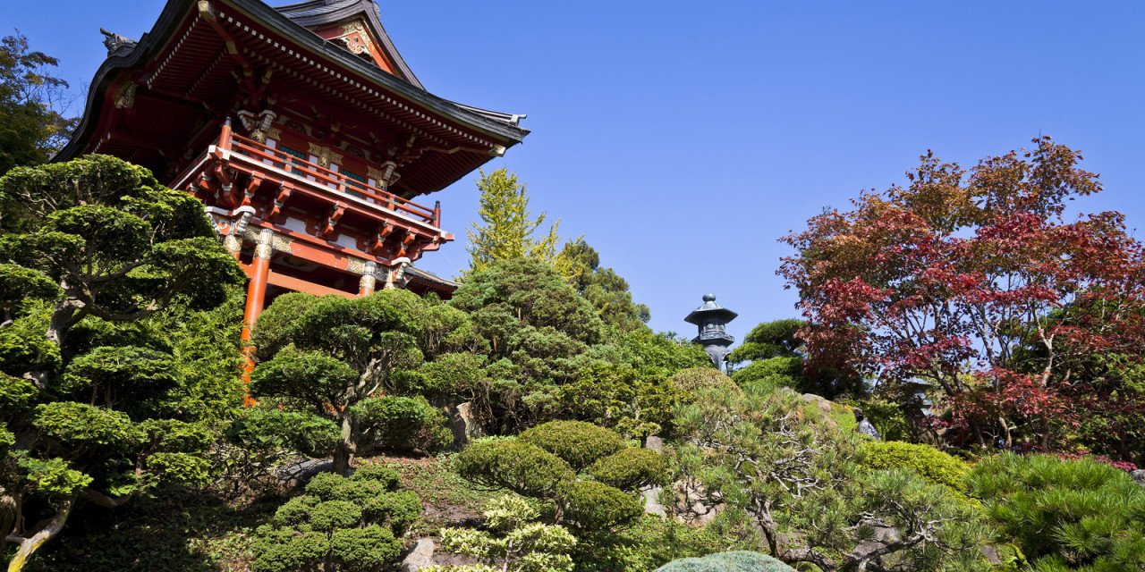 japanese tea garden in golden gate park