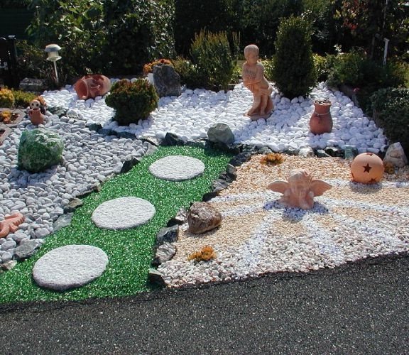 How beautiful to decorate the garden stones | Ideas for ...