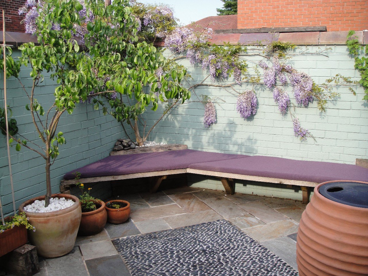 design and build of small back garden for a victorian house - reuben
