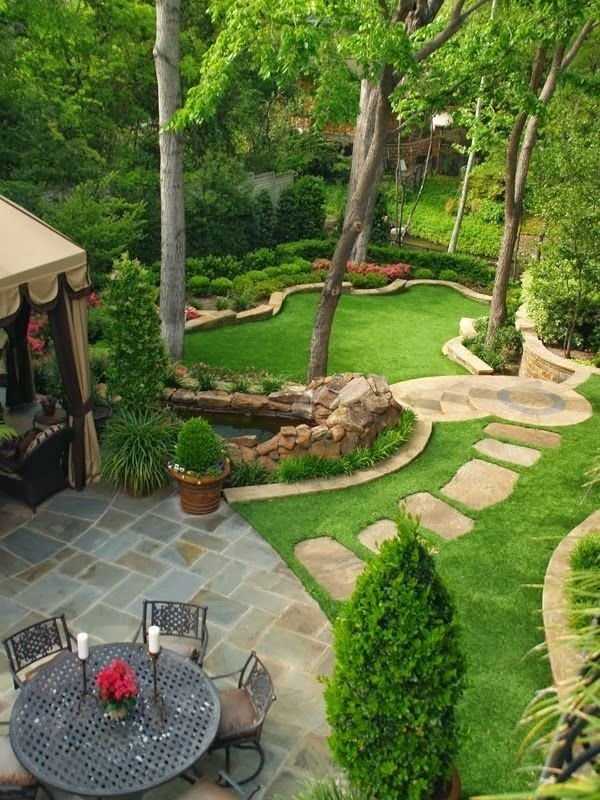 25 inspirational backyard landscaping ideas