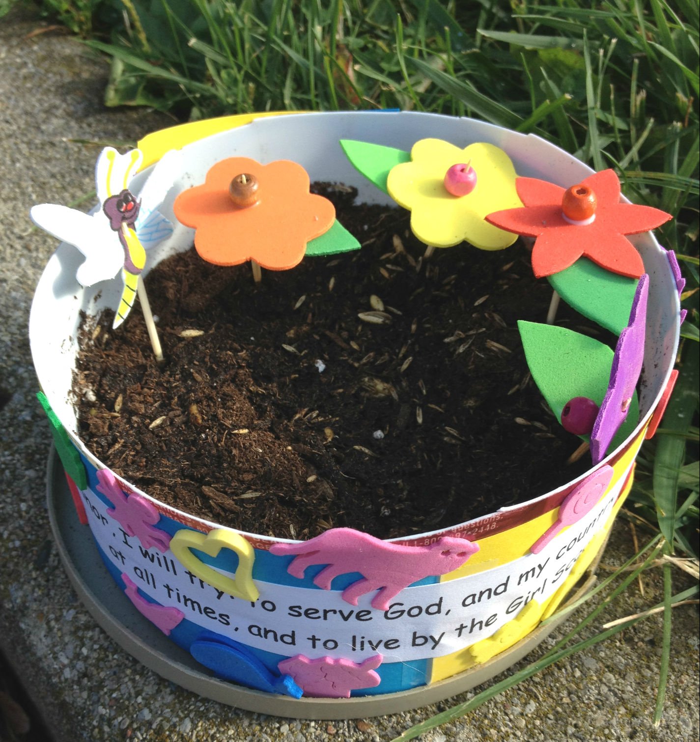 mini garden activity | there's just one mommy