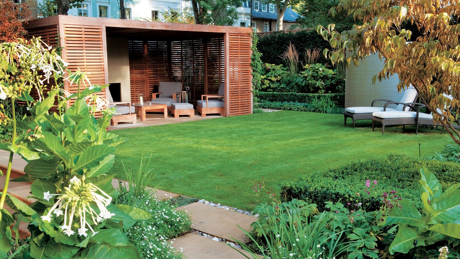 contemporary garden pavilion - randle siddeley