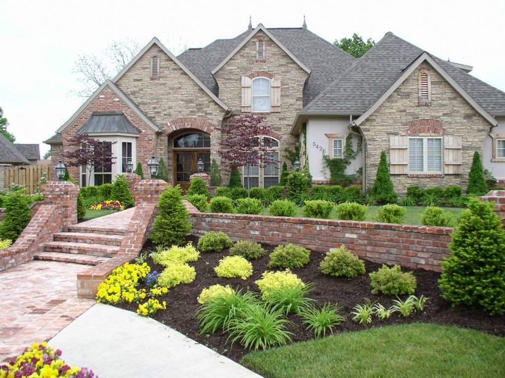 landscaping ideas front yard hill — rickyhil outdoor ideas