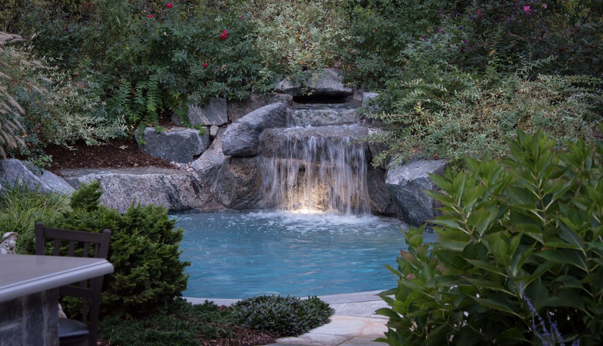 franklin lakes backyard retreat | clc landscape design