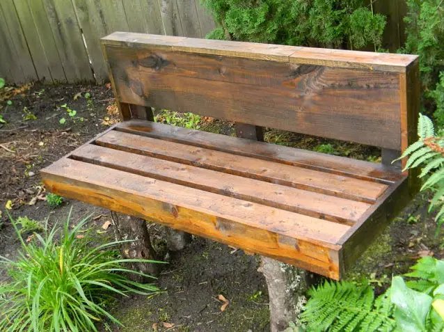 20 diy garden bench ideas that are out of the ordinary - garden lovers club