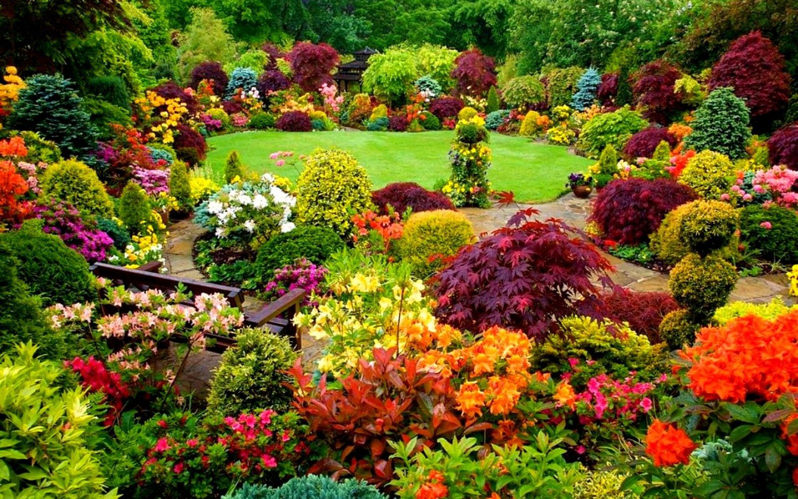 flower garden design ideas