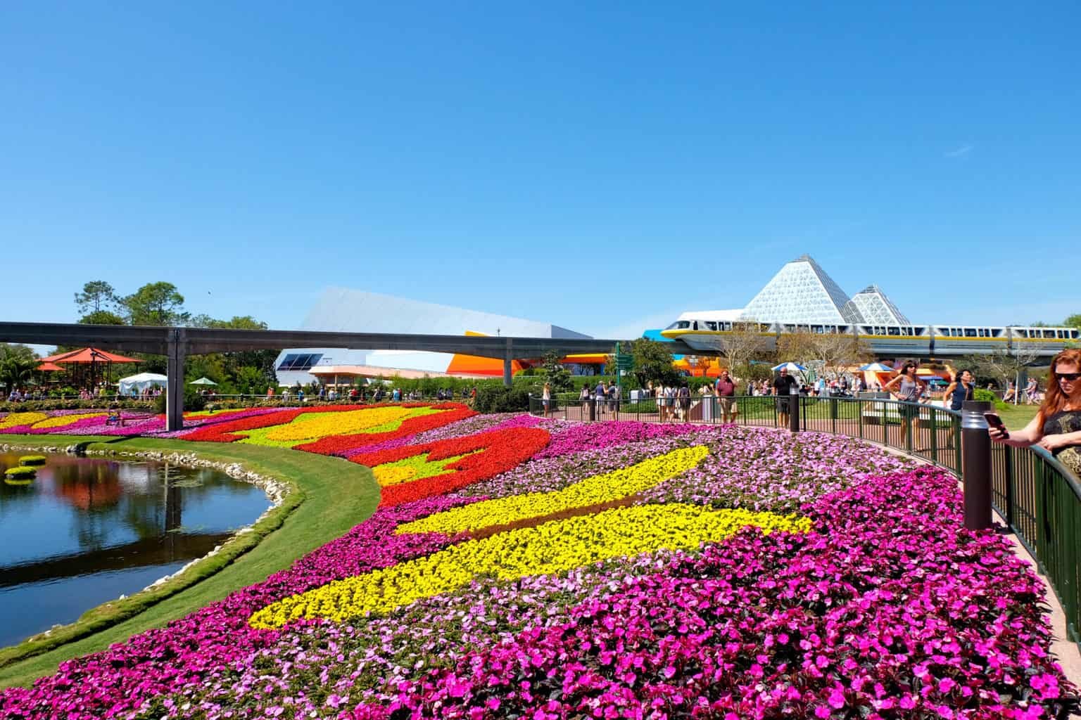 epcot flower and garden festival with kids - polka dots and pixie