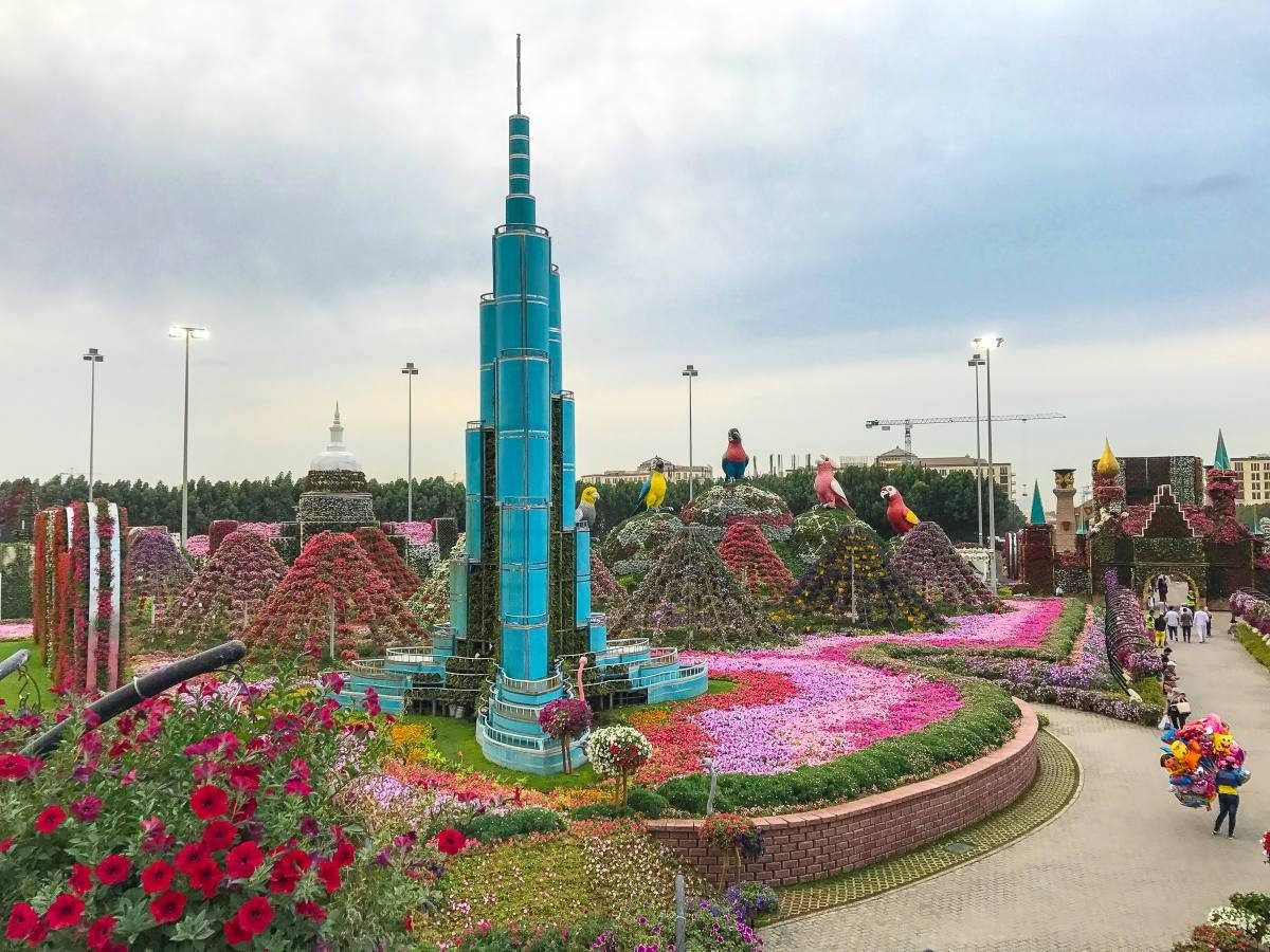 dubai miracle garden: must-visit place in dubai | anna everywhere