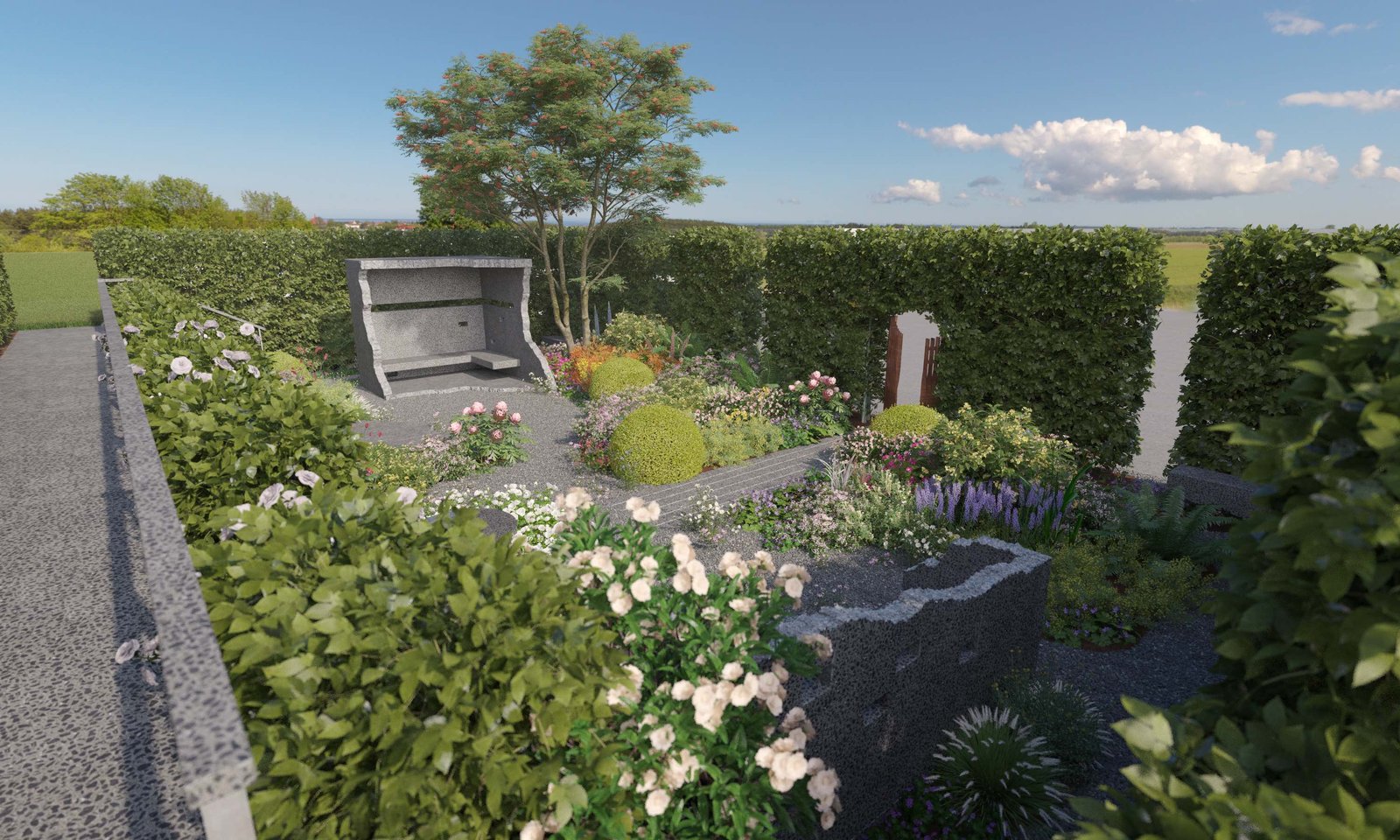 the linklaters garden for maggie's by darren hawkes - the english garden