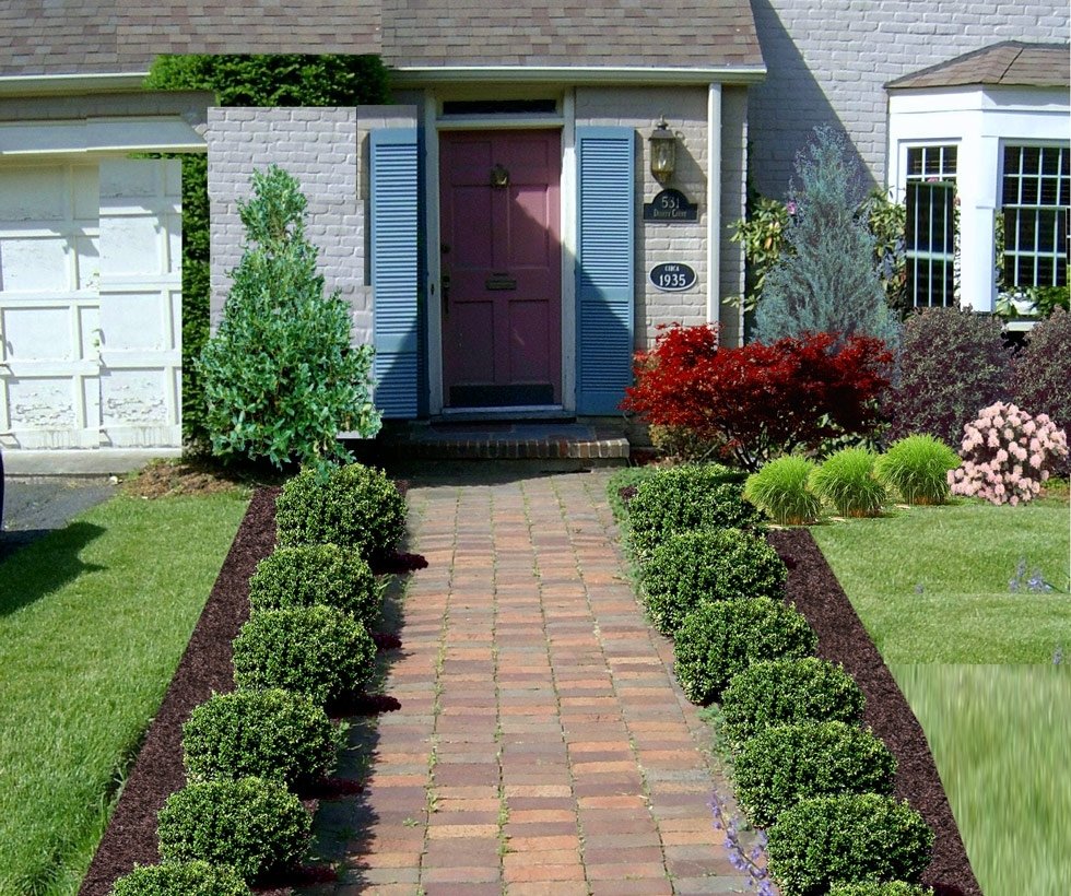 Best Front Sidewalk Landscaping Ideas | Design Ideas And Decor regarding Front Sidewalk Landscaping Ideas