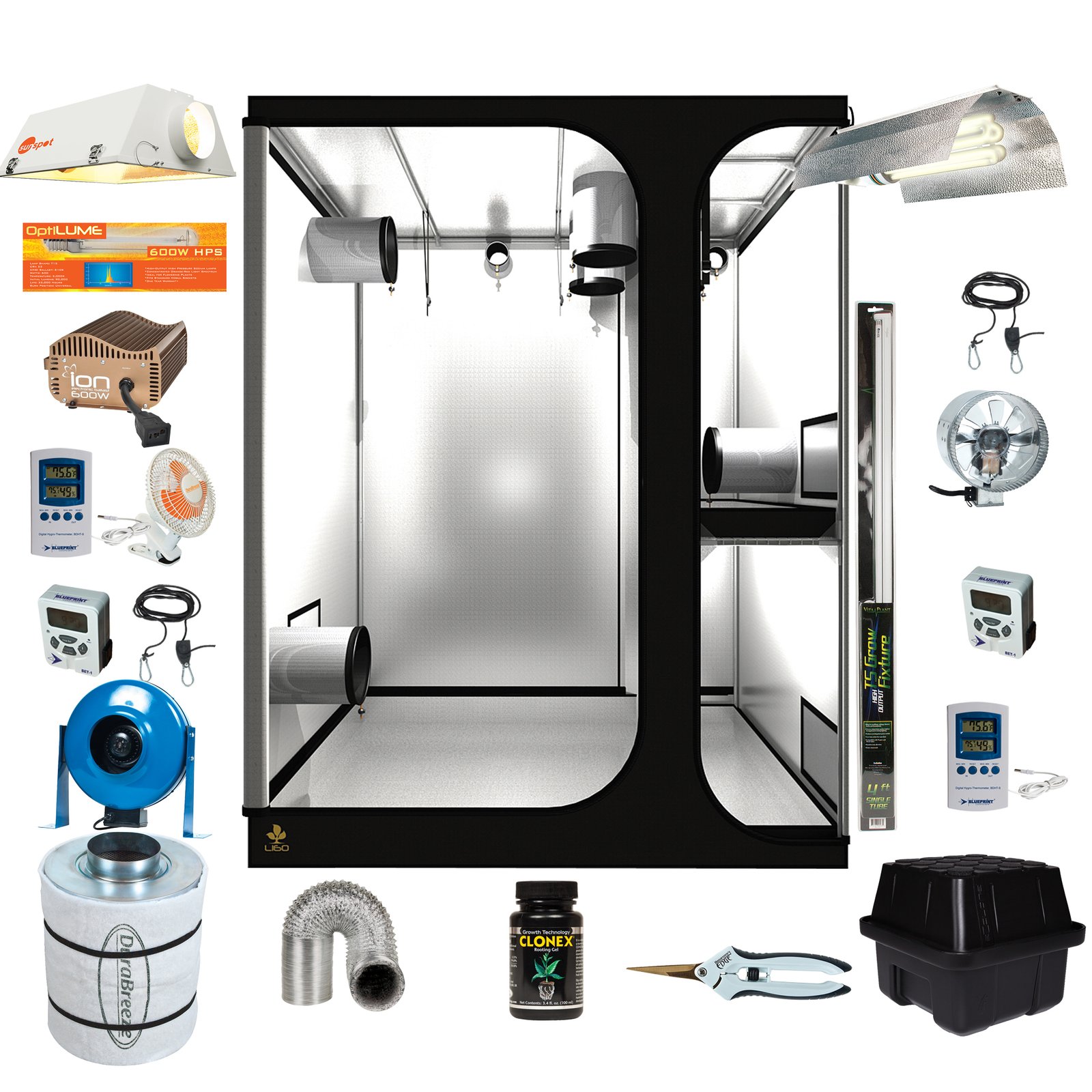 Sealed Grow Tent & DIY Grow Tent