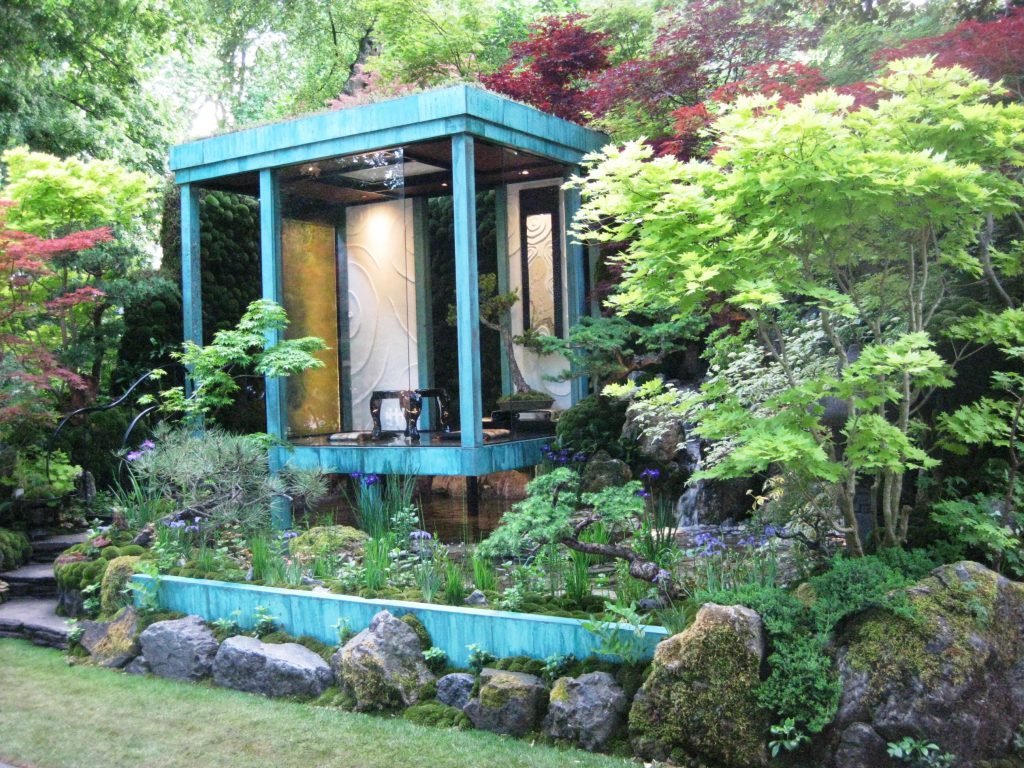 gosho no niwa: no wall; no war japanese garden at chelsea flower