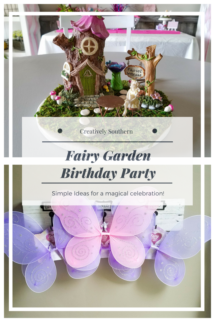 fairy garden birthday party ideas