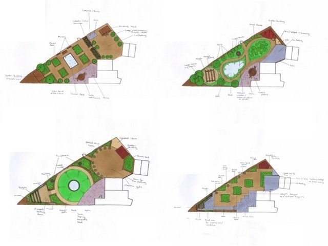2917 Best Garden Plan Images On Pinterest | Landscape Design regarding Garden Design Ideas For Small Triangular Gardens