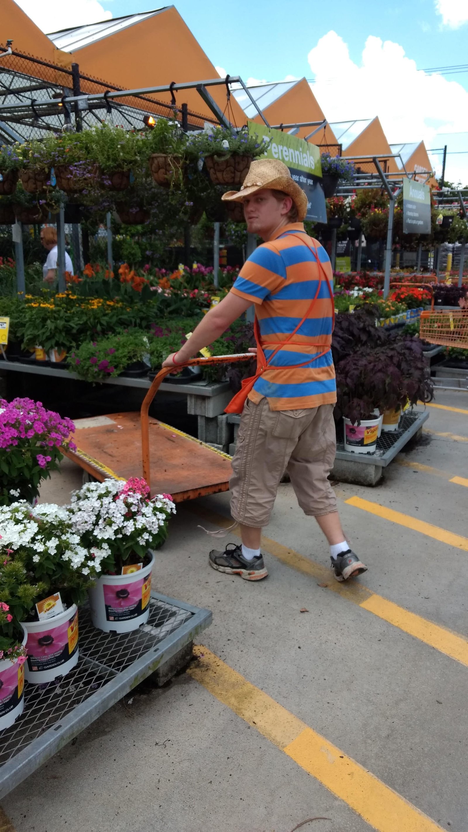 benjamin working at home depot – community options, inc.