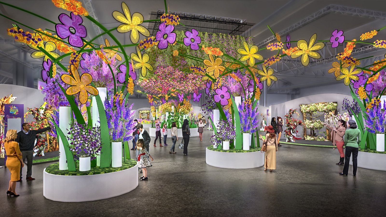 the phs philadelphia flower show — visit philadelphia