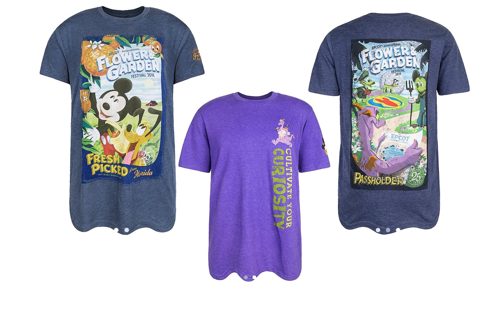 2018 flower and garden shirts available on shop disney parks app