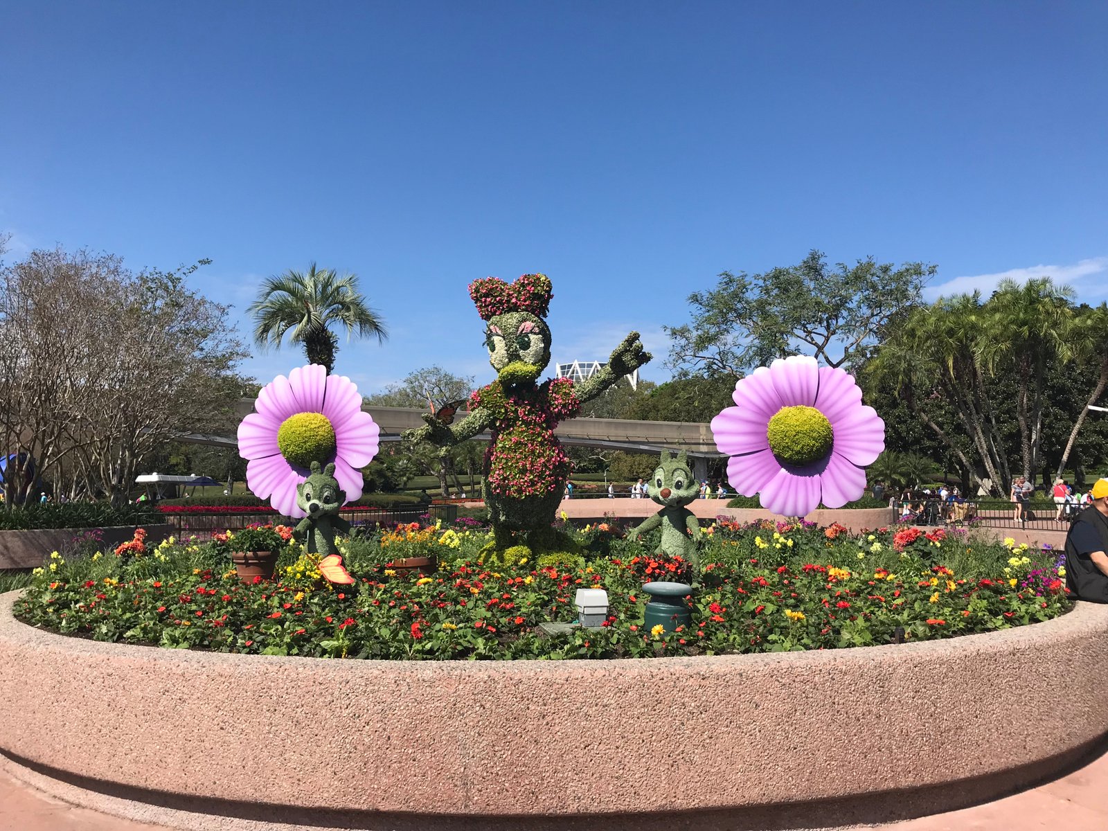 photo post: flower and garden festival at epcot - mickey chatter