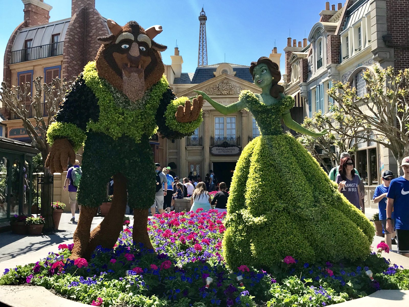 photo post: flower and garden festival at epcot - mickey chatter