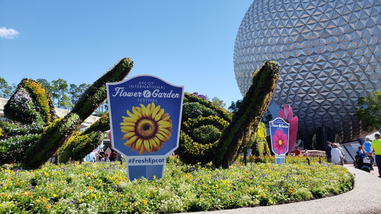 guia completo do flower & garden, o festival de primavera do epcot