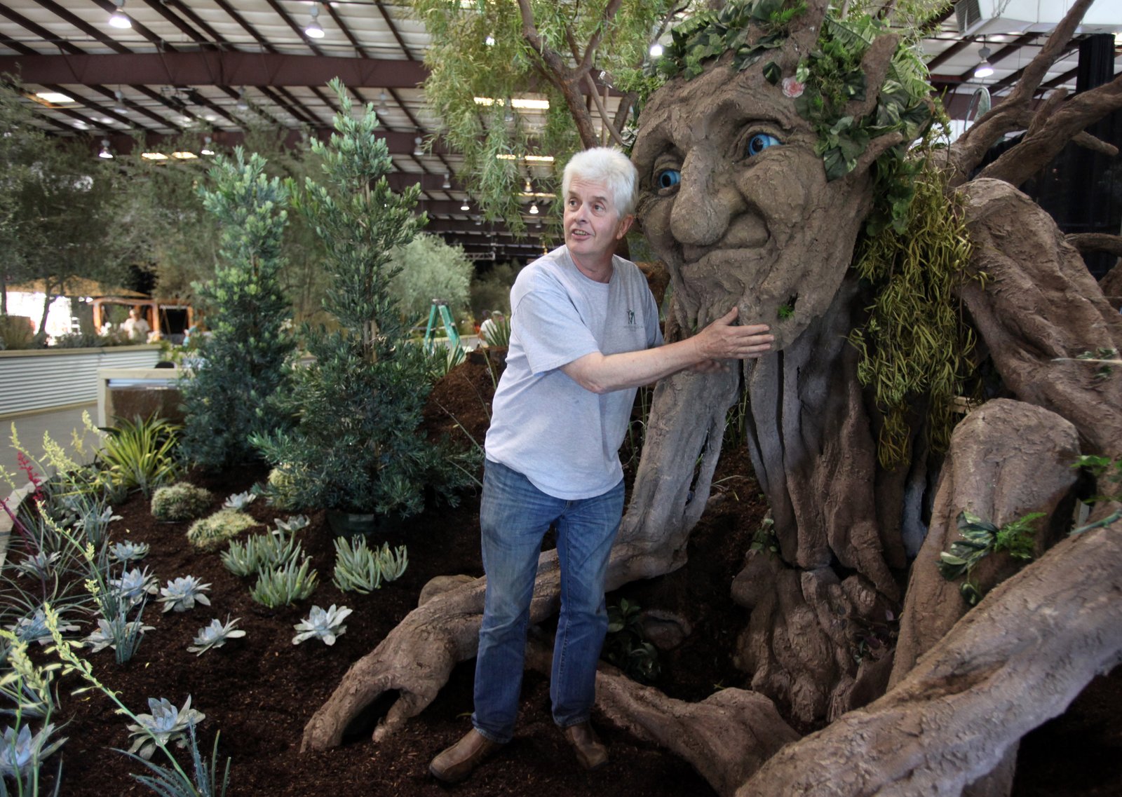bay area's big flower & garden show at a new venue this year – east