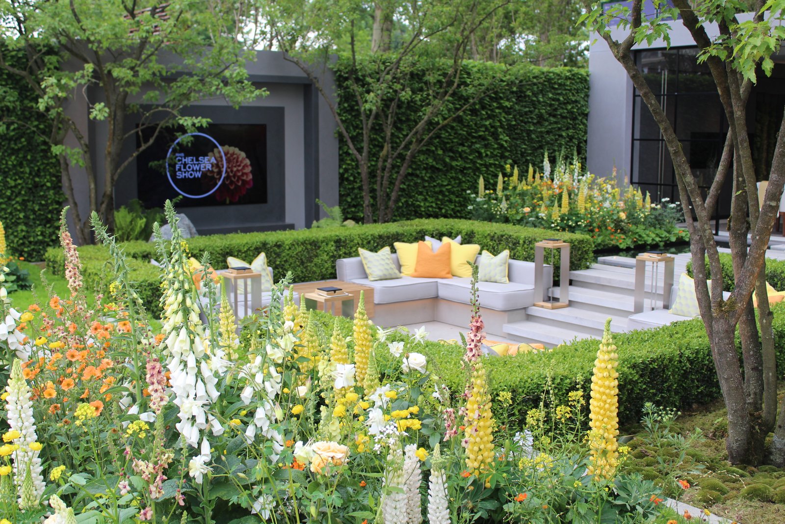 lg eco-city garden at rhs chelsea flower show - solus decor uk