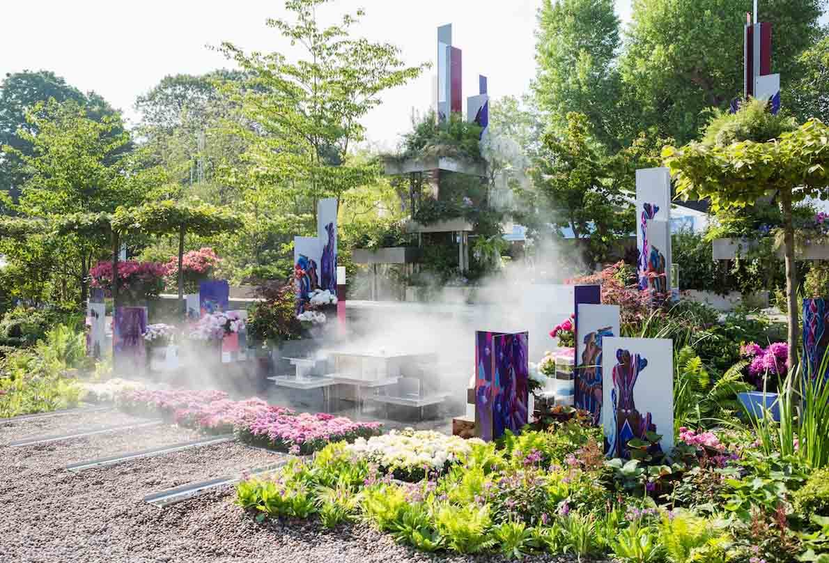 rhs chelsea flower show 2018 show gardens - the english garden
