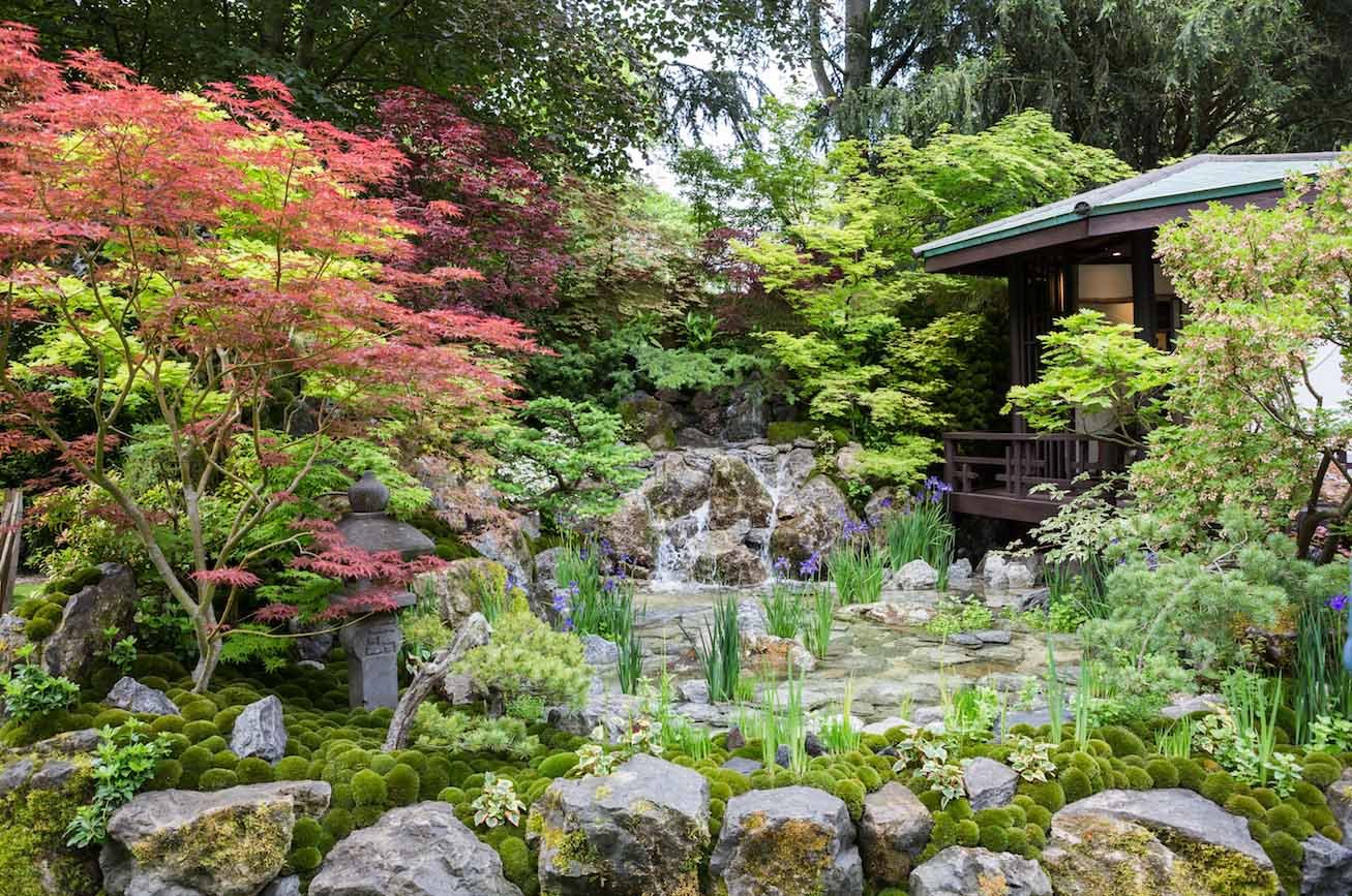 artisan gardens at chelsea flower show 2018 - the english garden