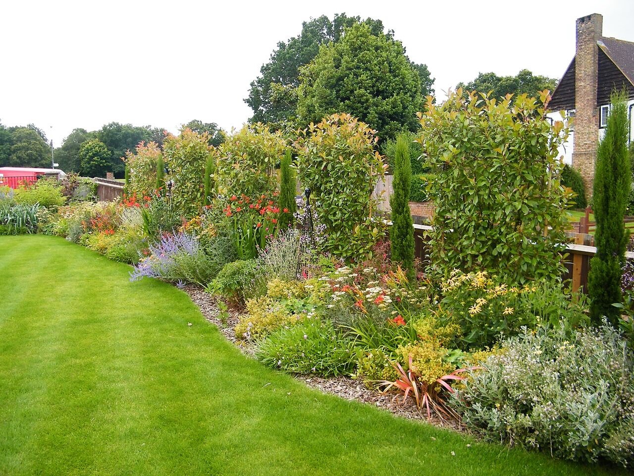 large garden design | floral & hardy | london | uk