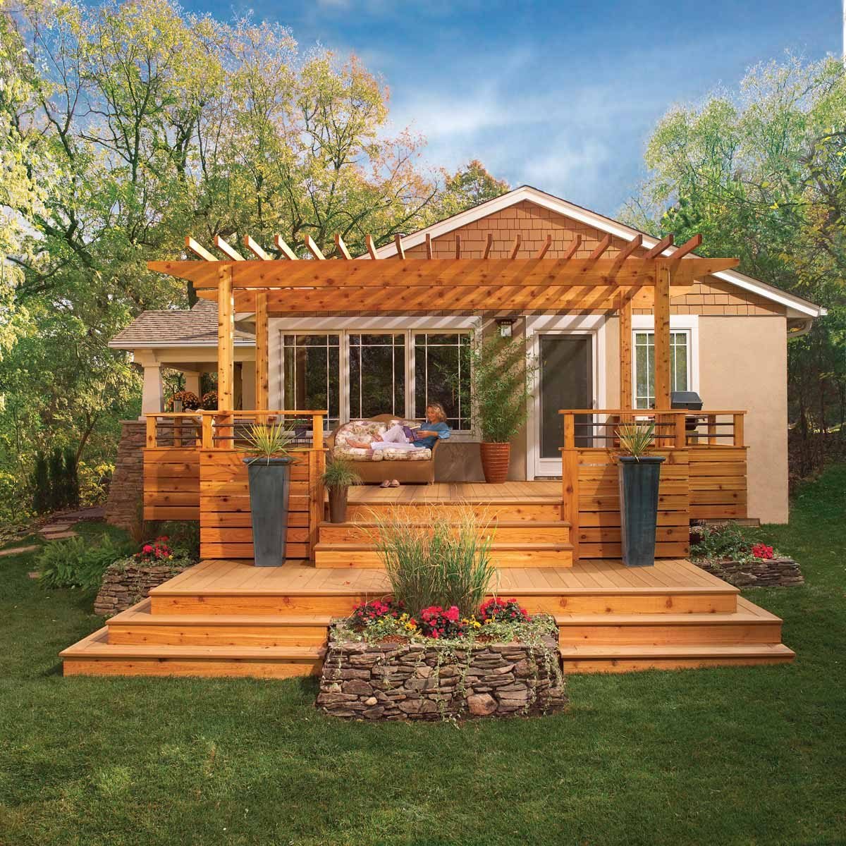 34 awesome diy backyard ideas (with plans!) | the family handyman