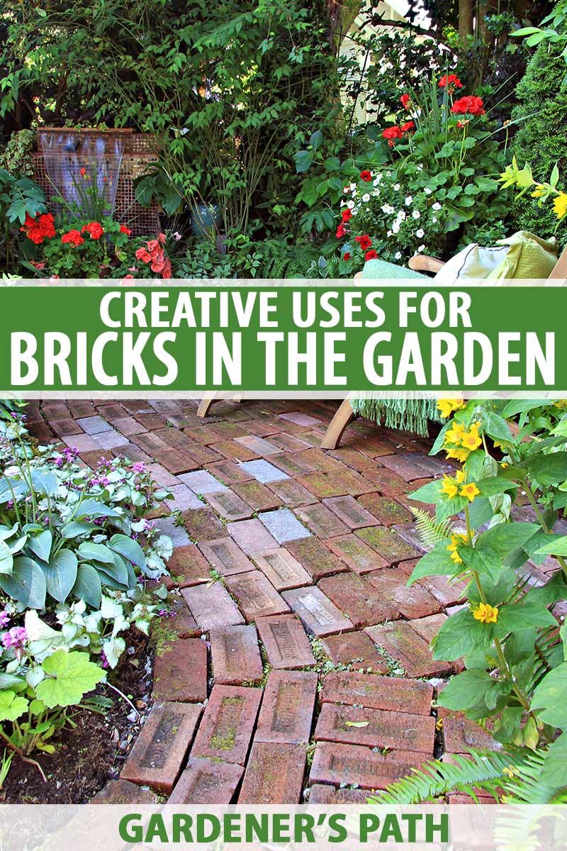 15 creative ways to use bricks in garden design | gardener's path