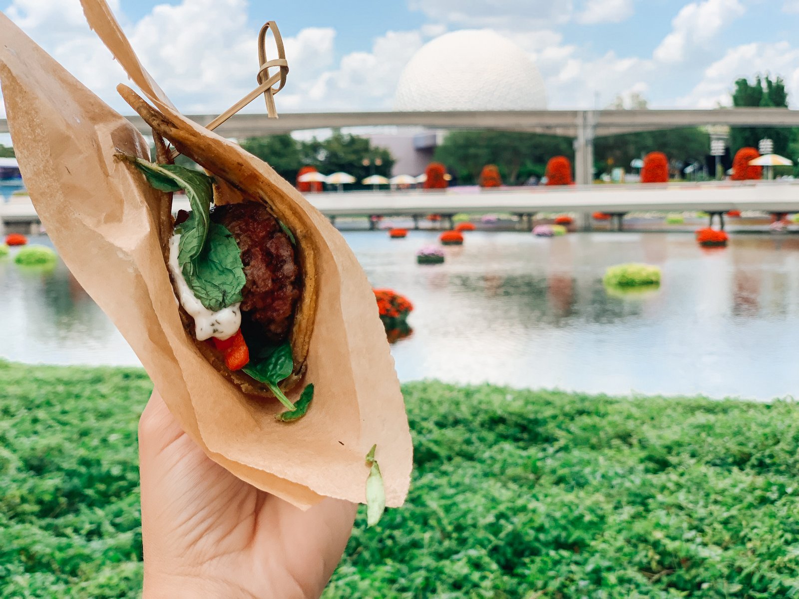 epcot's flower and garden festival food guide: vegan, vegetarian, + gf