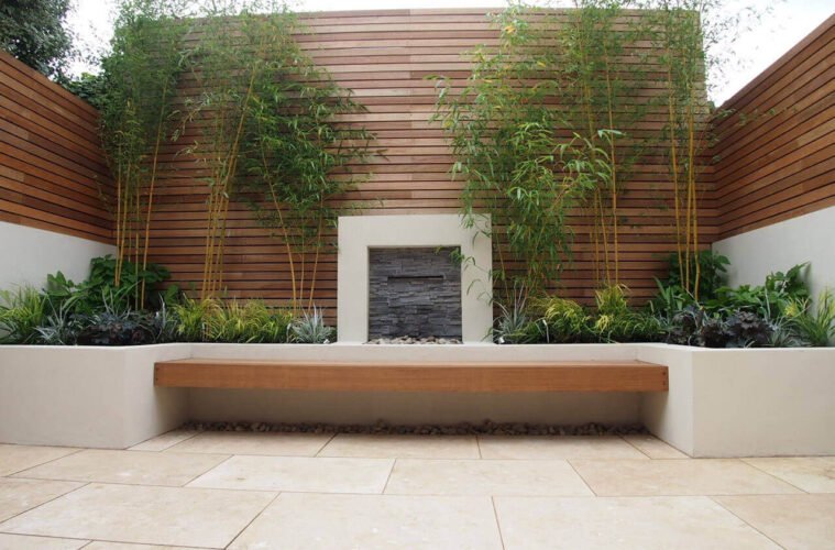 attractive outdoor feature wall design ideas - the architecture designs