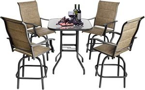 Read more about the article Outdoor Patio Bar Height Chairs
