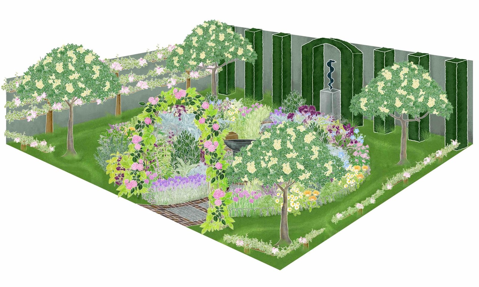 the queen of herbs returns to rhs chelsea flower show | wildflower