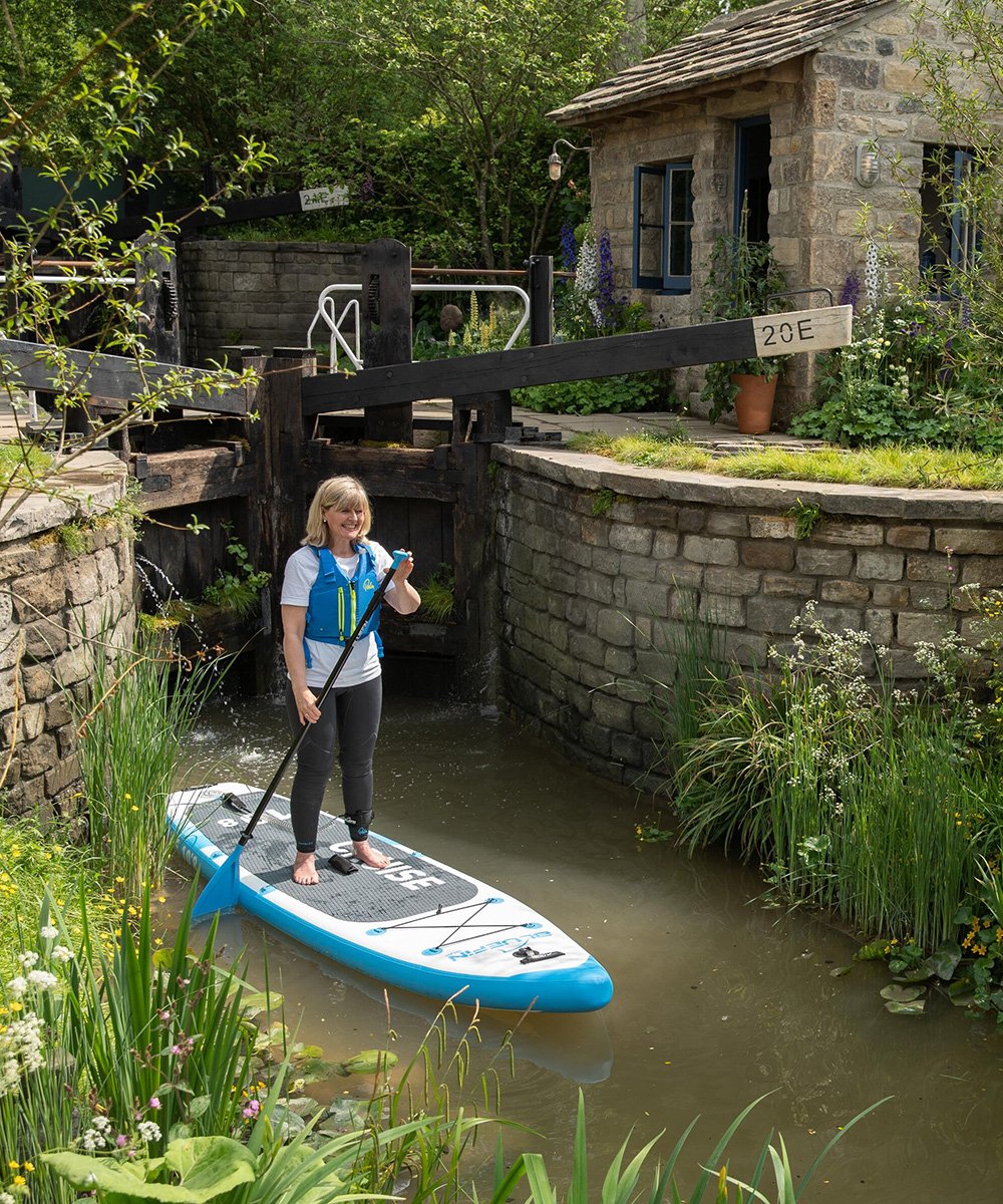 the welcome to yorkshire garden awarded a gold medal at rhs chelsea