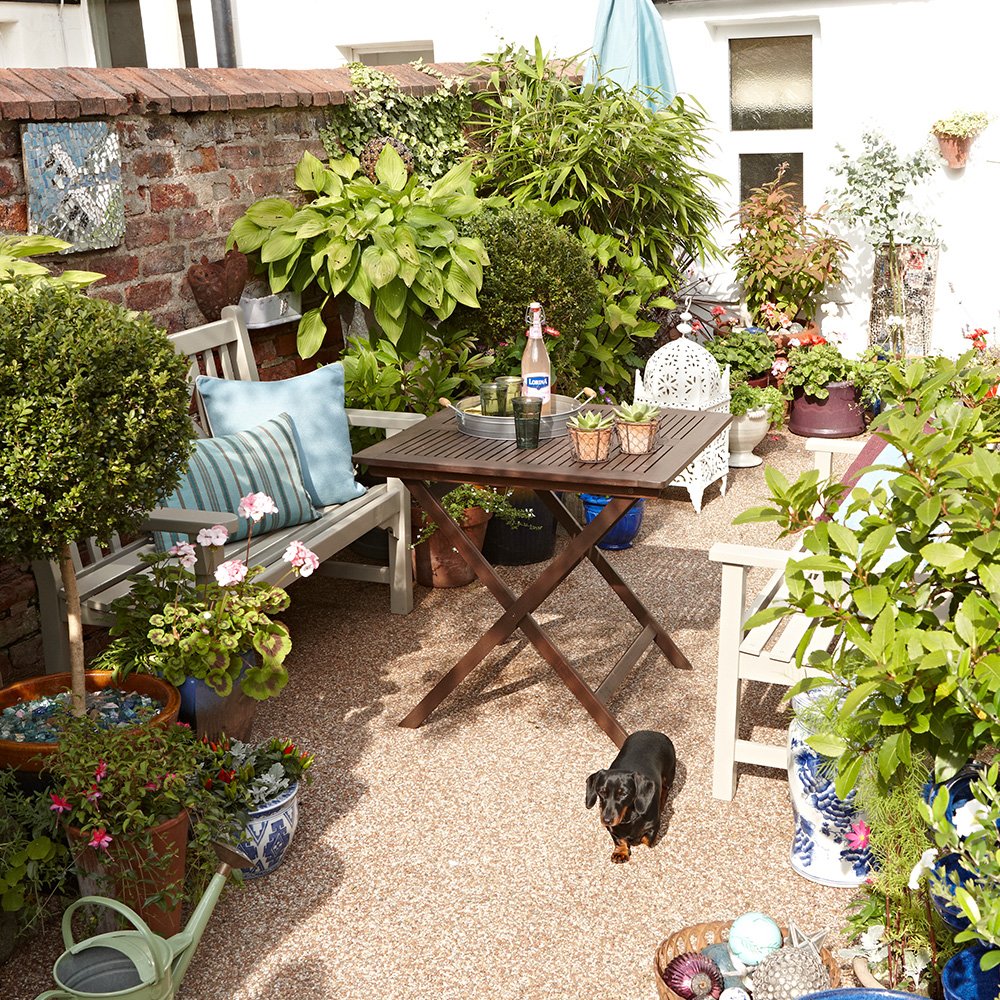 small garden ideas – small garden designs – ideal home