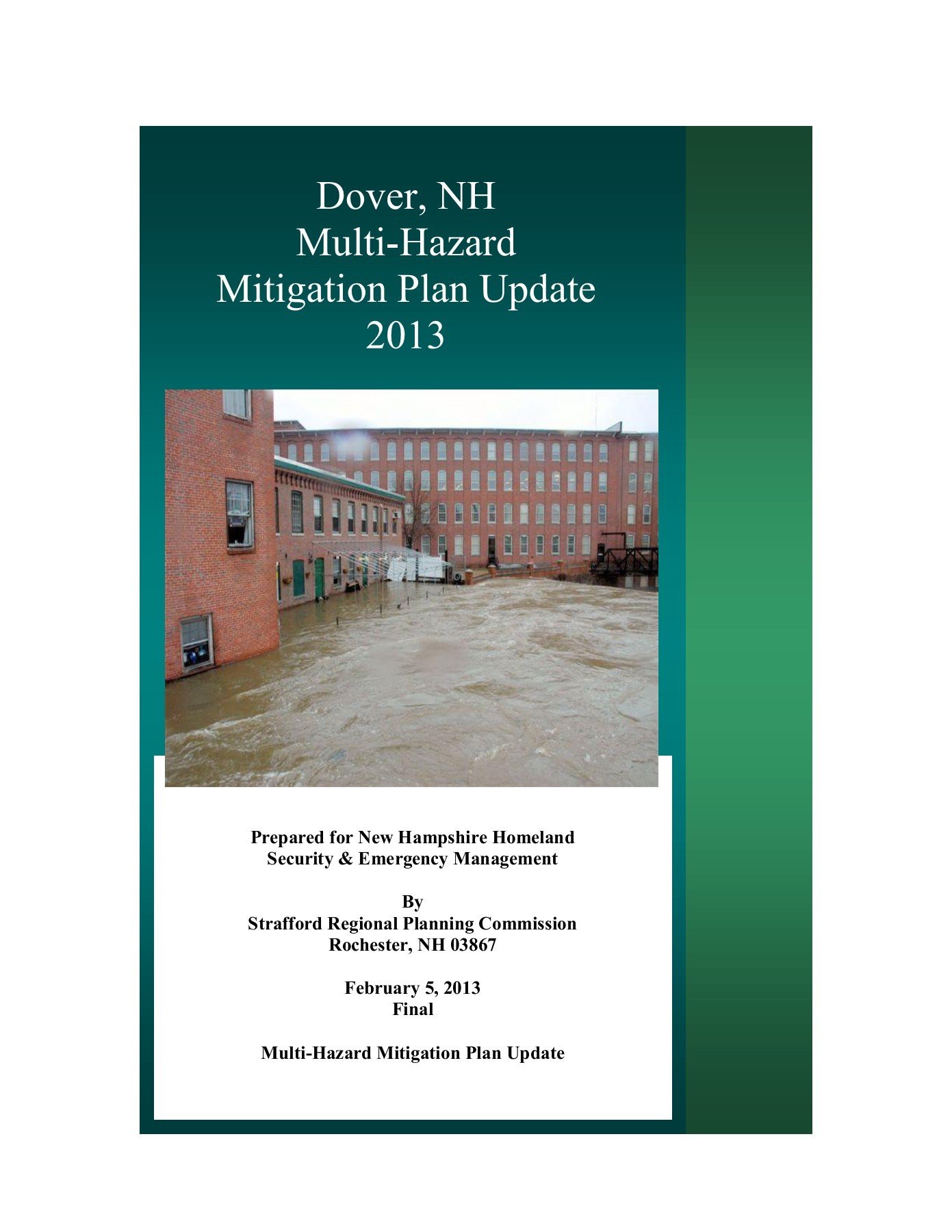 dover multi-hazard mitigation plan 2013 pages 1 - 50 - text